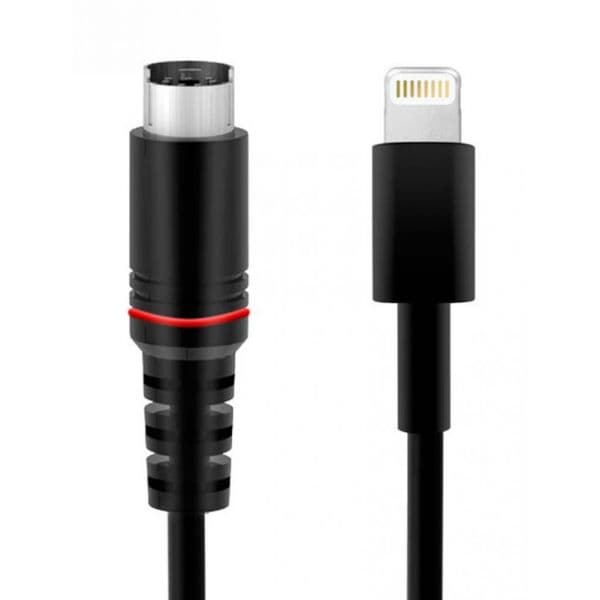 IK Multimedia Cabo Lightning to Mini-DIN w/ charging - 8025813753037