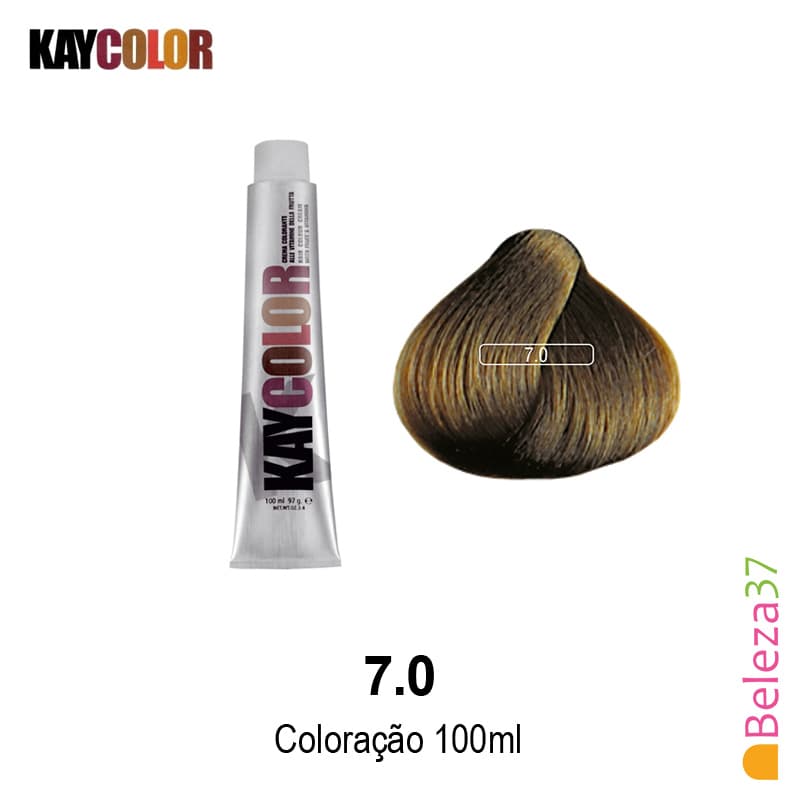 Kay Color Coloração Capilar 7/0 100ml