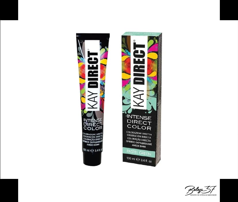 Super Kay Coloração Capilar Kaydirect Tom Pastel Verde 100ml