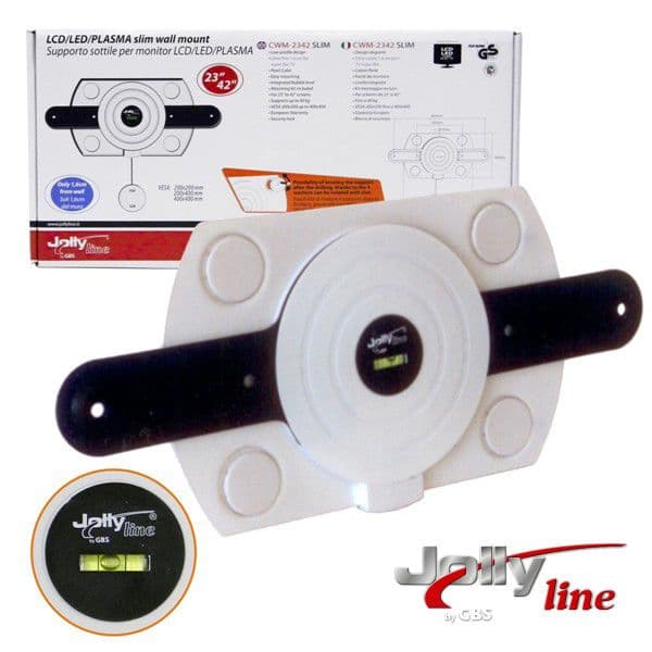 Jolly Suporte LCD/PLASMA 23/42" Ultra-slim 400X400 40KG - CWM-2342SLIM