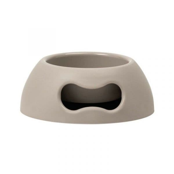 United Pets Comedouro para Pappy Cinzento Polipropileno (Ø 24,5 cm)