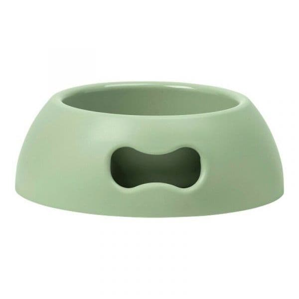 United Pets Comedouro para Pappy Verde Polipropileno (Ø 24,5 cm)