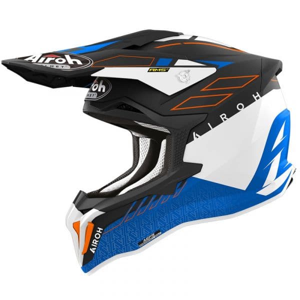Airoh Capacete Strycker Skin Blue Matt Xl