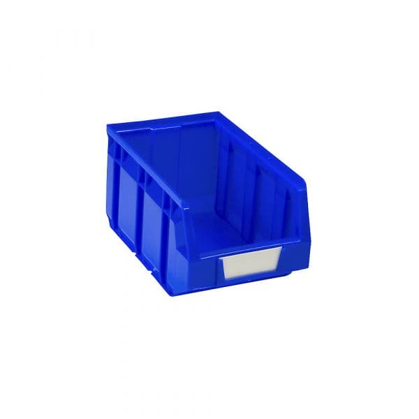 Kaiser+Kraft Caixa de Armazenagem à Vista em Polietileno, Cxlxa 237 X 144 X 123 mm, Azul, Embalagem 38 Unid. Azul