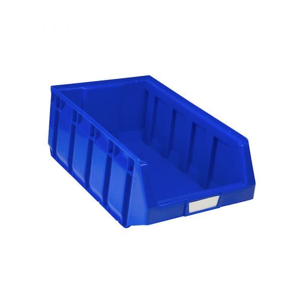 Kaiser+Kraft Caixa de Armazenagem à Vista em Polietileno, Cxlxa 485 X 298 X 189 mm, Azul, Embalagem 12 Unid. Azul