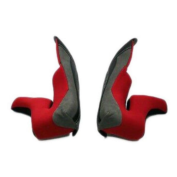 X-lite N-com X-702 Gt/gt Ultra Steadyfit Cheek Pads Wine Xl 45 mm