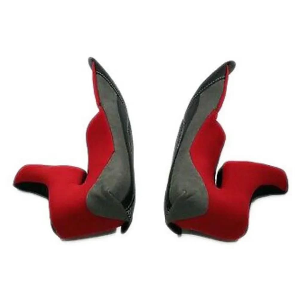 X-lite N-com X-403 Gt/ultra Steadyfit Cheek Pads Wine Xxs