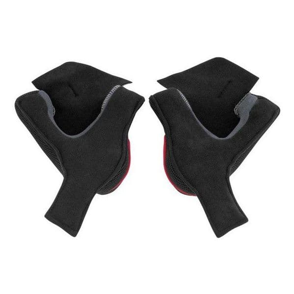 Nolan N-com N104 Absolute Clima Comfort Cheek Pads Black / Red L 30 mm