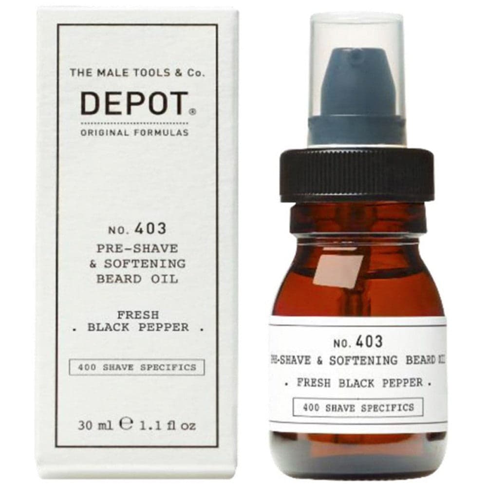 Depot Nº403 Óleo de Barbear Pre-barbear & Suave 30ml