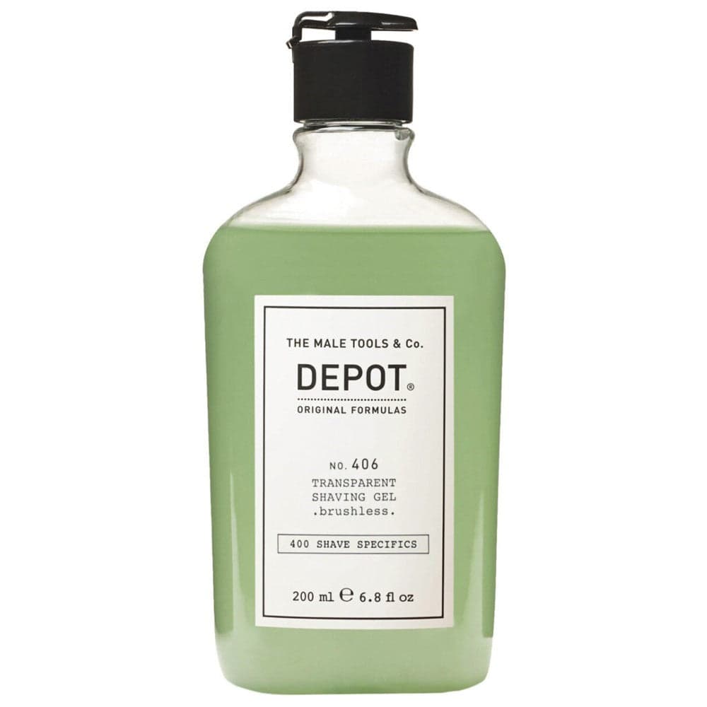 Depot Nº406 Gel de Barbear Transparente 200ml