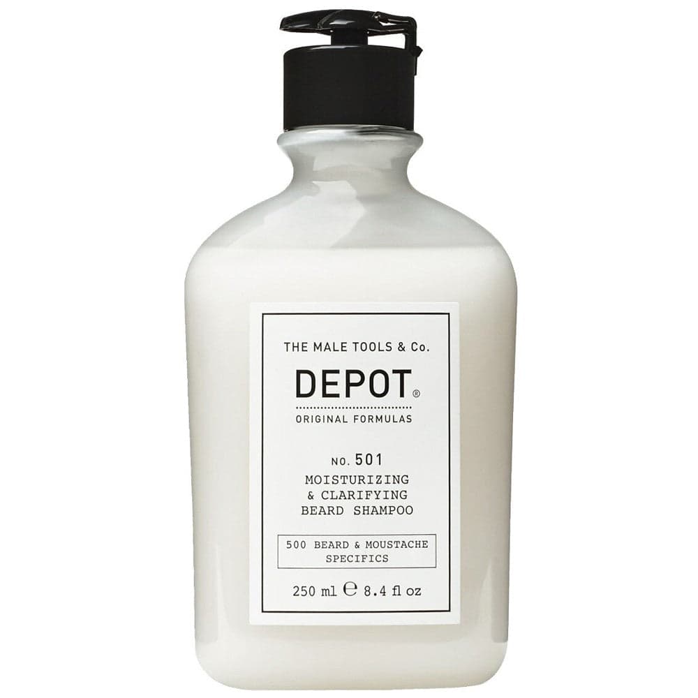 Depot Nº501 Shampoo de Barba Hidratante & Clarificante 250ml