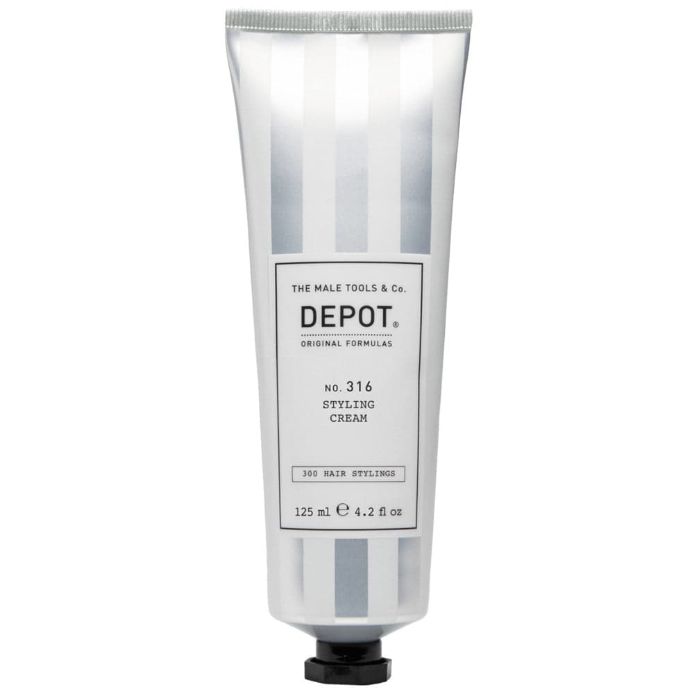 Depot No. 316 Styling Cream Creme Styling com Fixação Média e Reflexos Naturais 125 ml