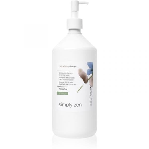 Simply Zen Detoxifying Shampoo de Limpeza Desintoxicante para todos os Tipos de Cabelos 1000ml