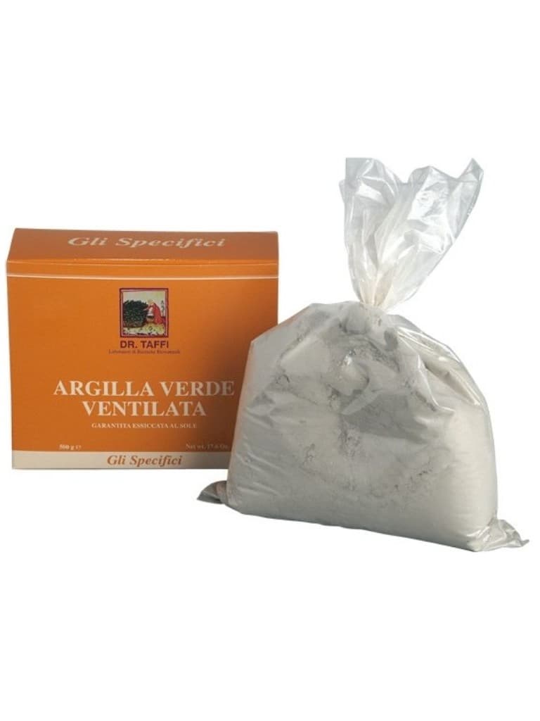 Dr.Taffi Argila Verde Ventilata 500Gr
