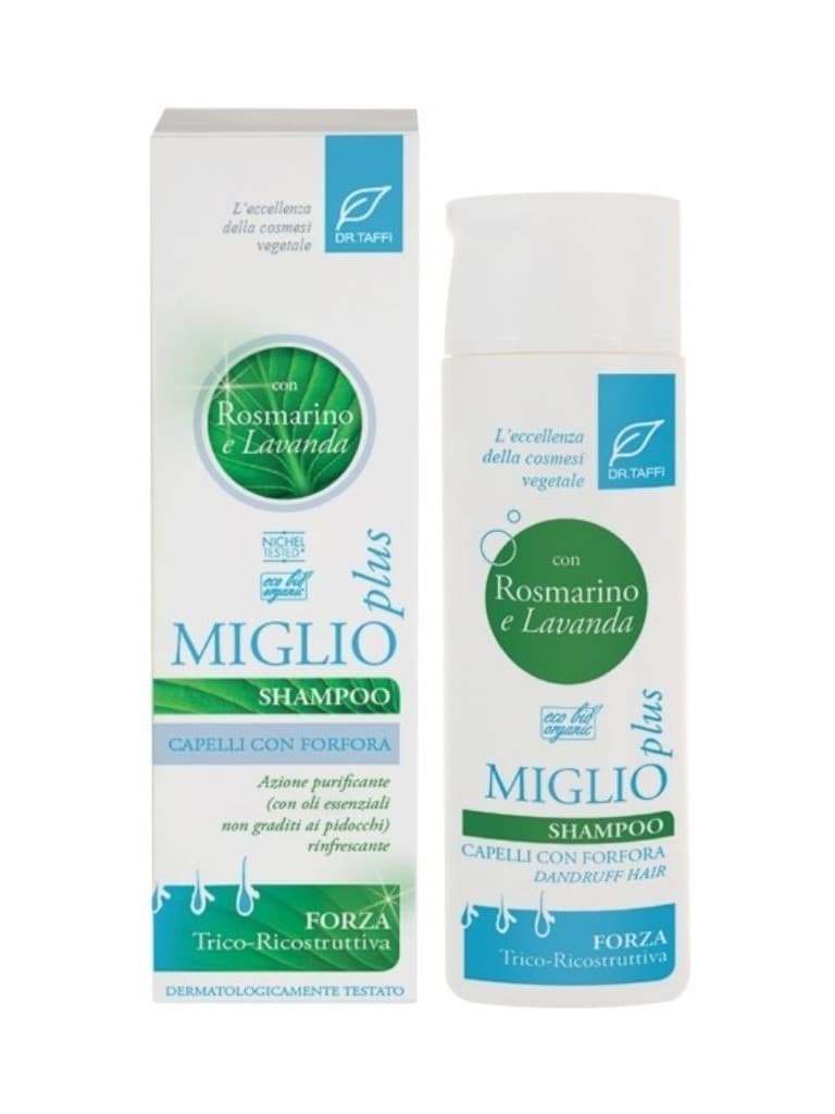 Dr Taffi Miglio Plus Shampoo Con Rosmarino E Lavanda 200Ml 3203