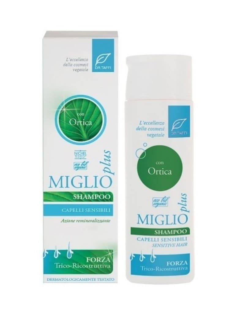 Dr Taffi Miglio Plus Shampoo Con Ortica 200Ml 3265