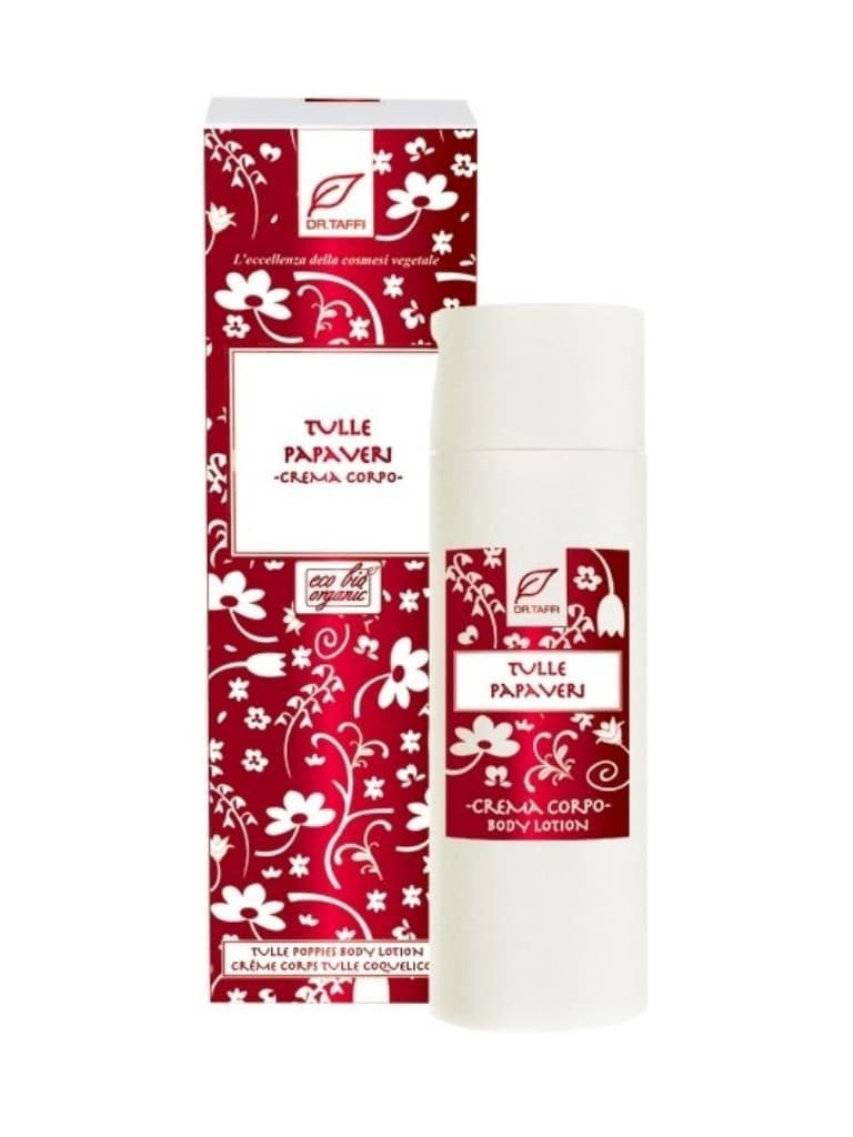 Dr Taffi Profumati Crema Corpo Tulle E Papaveri Bio 200 ML T3296