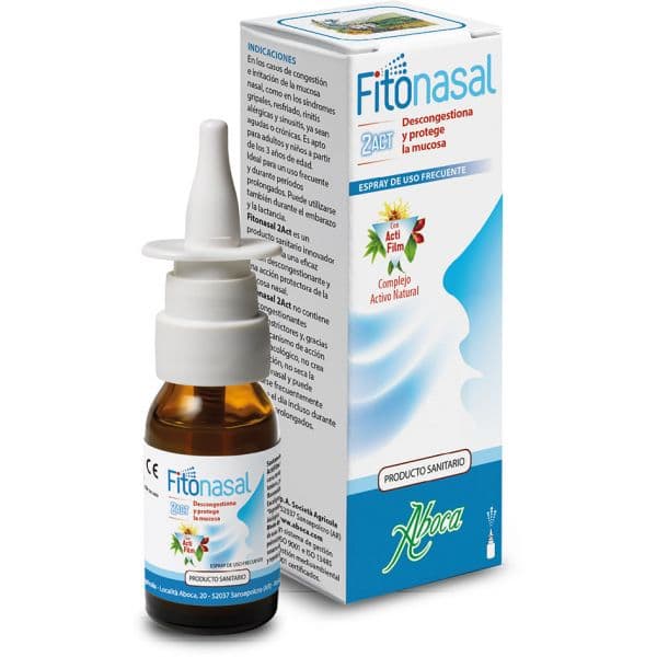 Aboca Fitonasal 2ACT Spray Nasal 15ml