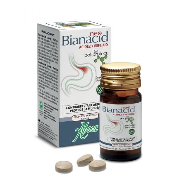 Aboca Neo Bianacid Acidez e Dificuldades Digestivas 45 comprimidos