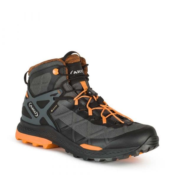 Aku Rocket Mid Dfs Goretex Hiking Boots Laranja,Preto 42 1/2 Homem