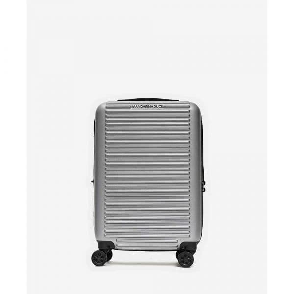 Mandarina Duck Mala Com Rodinhas Tank Case Fsv21 Grey One Size