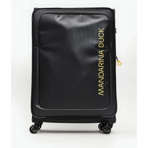 Mandarina Duck Mala Com Rodinhas Eco Coated Osv05 Black One Size