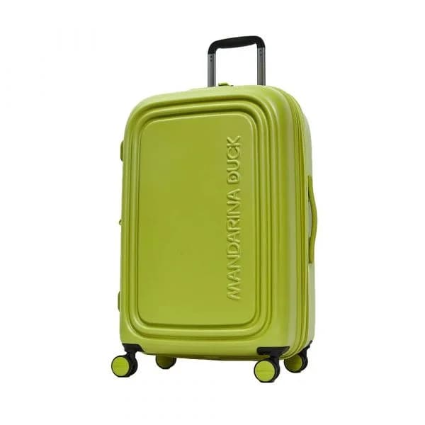 Mandarina Duck Mala Com Rodinhas Logoduck + Szv32 Map Green One Size