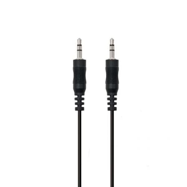 Ewent Cabo Extensão de Áudio EW-220101 Jack 3.5mm Macho/Macho 5m Black