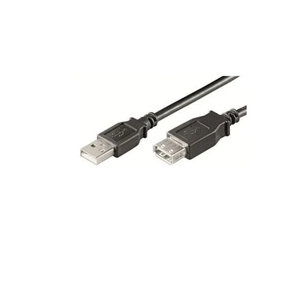 Ewent Cabo USB 2.0 A/A M/F 1m