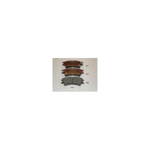 Japanparts Jogo de Pastilhas PA-583AF