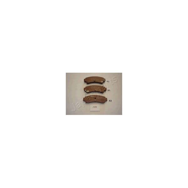 Japanparts Jogo de Pastilhas PP-125AF