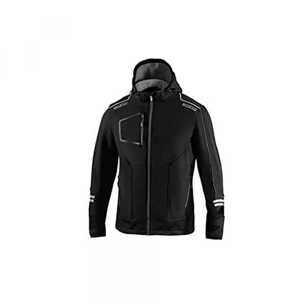 Sparco Casaco Técnico Soft-Shell Tech York Preto/Cinzento XXL