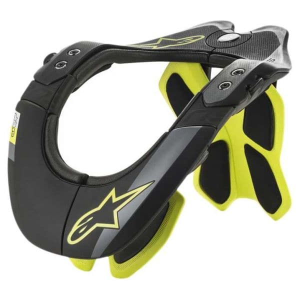 Alpinestars Bns Tech 2 Black Yellow Fluo - 6500019-155-XSM