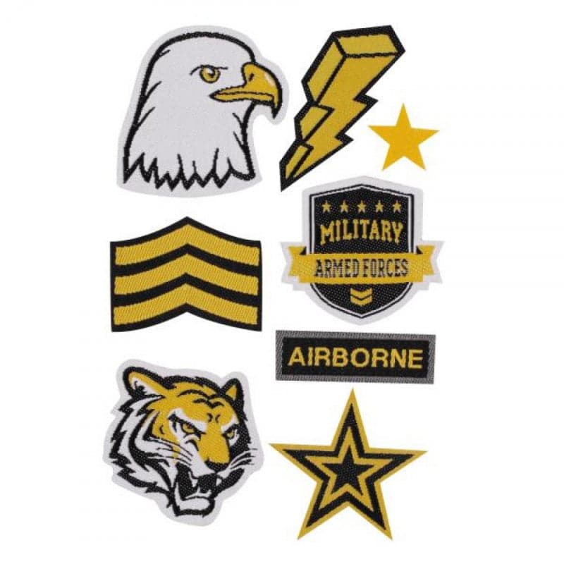 Puro Patch Sticker Kit 8pcs - PMSARMYMIX1