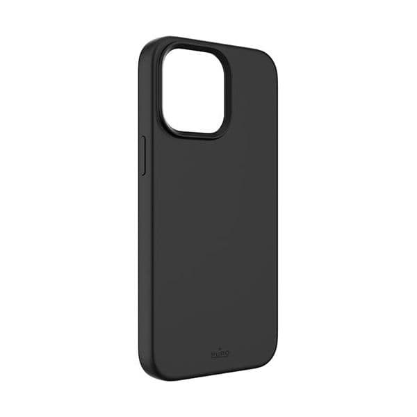 Puro Capa Silicone Icon para iPhone 14 Pro Black