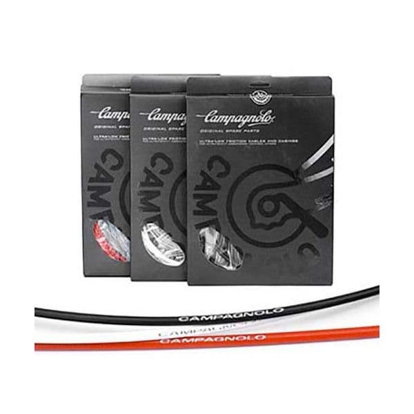 Campagnolo Cables And Cases Brake Set And Ultra Shift Black