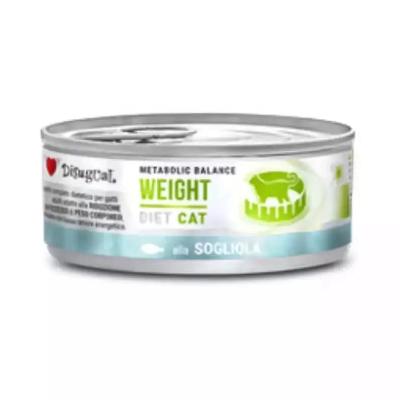 Disugual Diet Weight Gato Linguado - Ração húmida para gato para controlo de peso