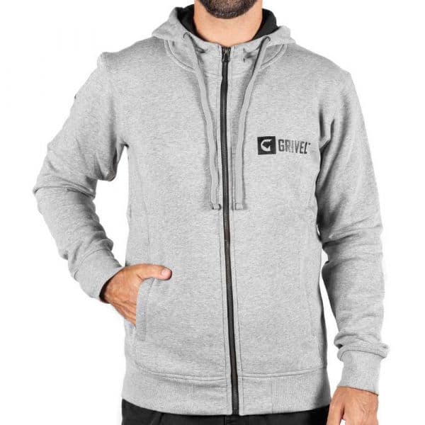 Grivel Logo Hoodie Cinzento M Homem