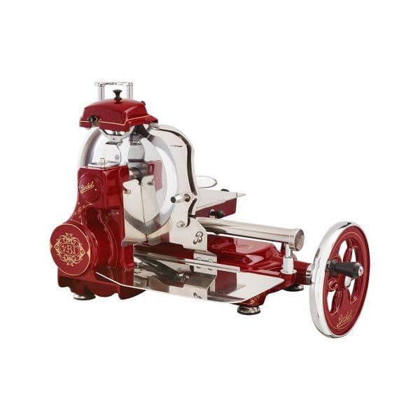 Berkel Fiambreira Volano Tribute Schwungrad-Aufschnittmaschin Red