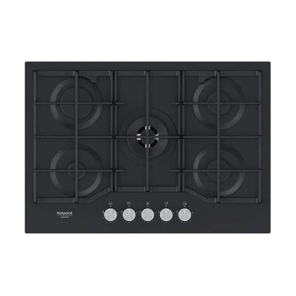 Placa Gás Hotpoint HAGS 72F/BK 73cm