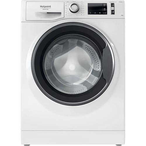 Máquina de Lavar Roupa Hotpoint NM11845W | 8 Kg | 1400 RPM | B | Branco