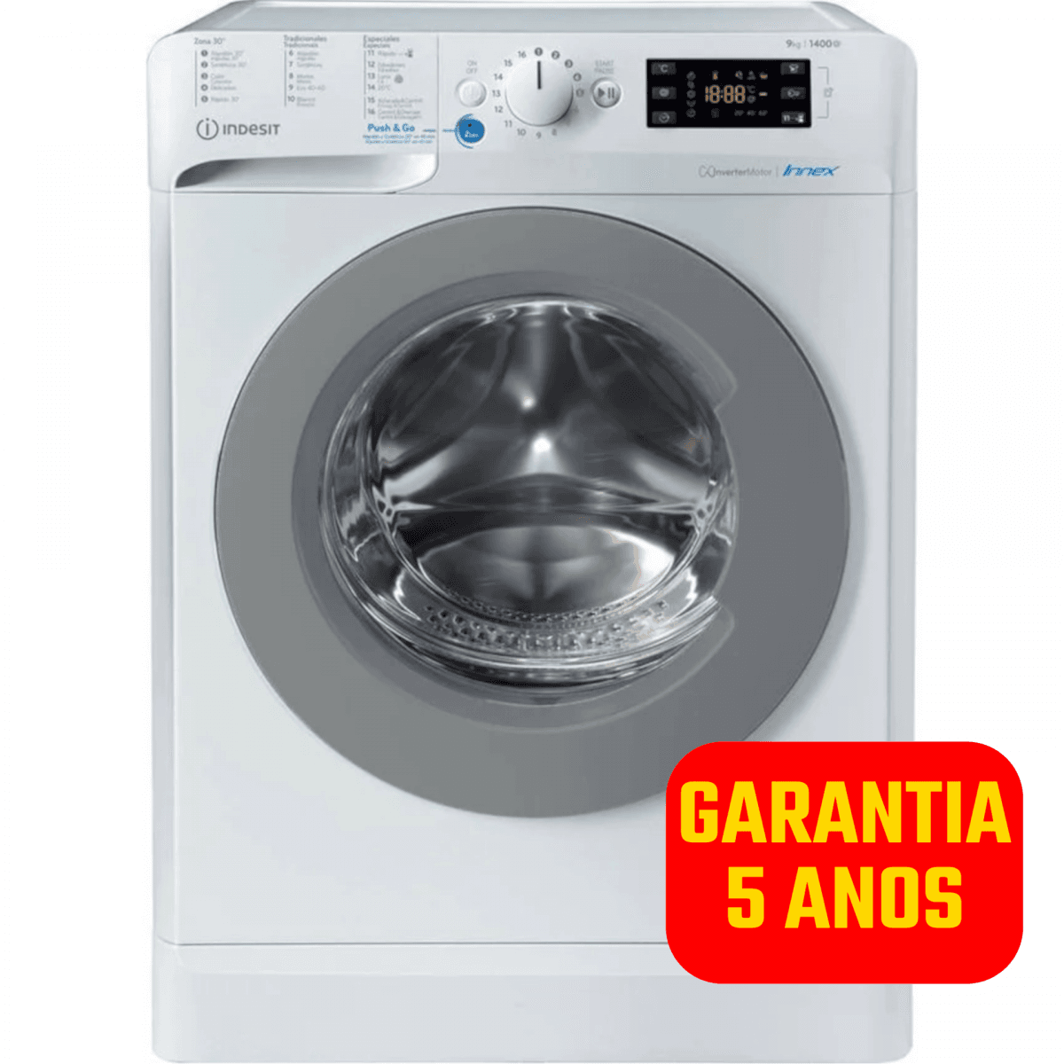 Indesit BWE91496XWSSPTN 9Kg 1400RPM Classe A