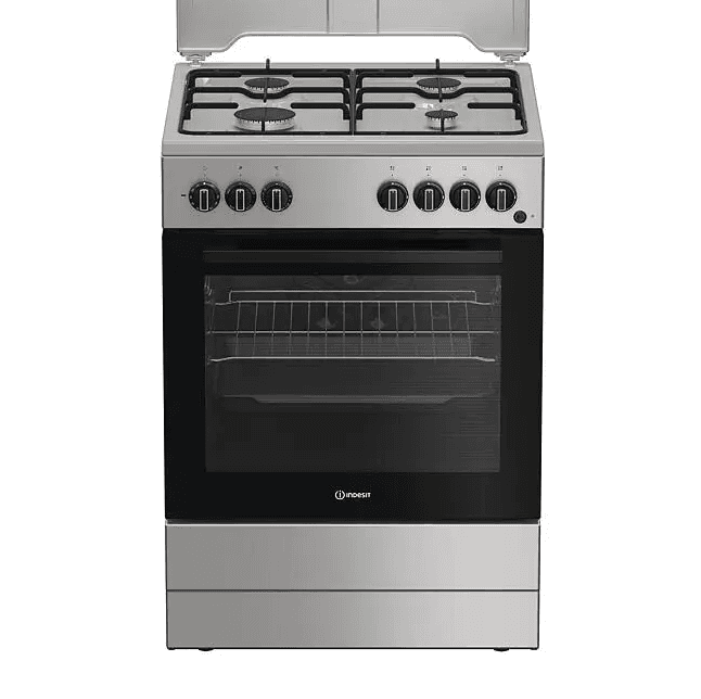 Fogão Indesit I6G3PMS | 4 Zonas, Forno Elétrico, 73L