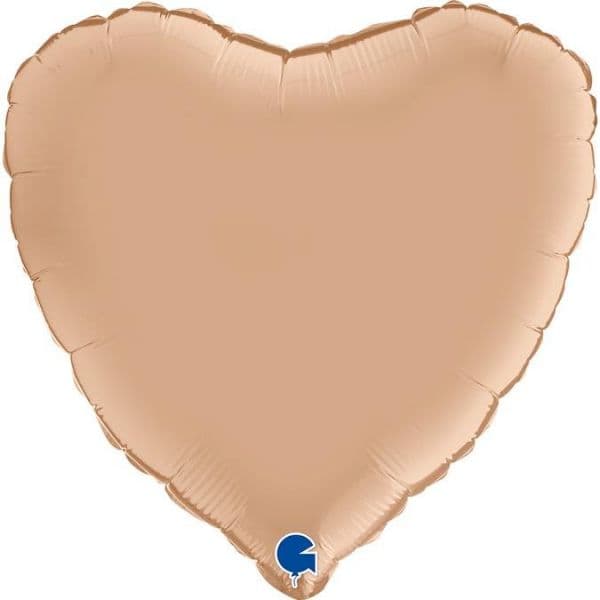 Grabo Balão Foil 18" Coração Nude Satin - 461800002