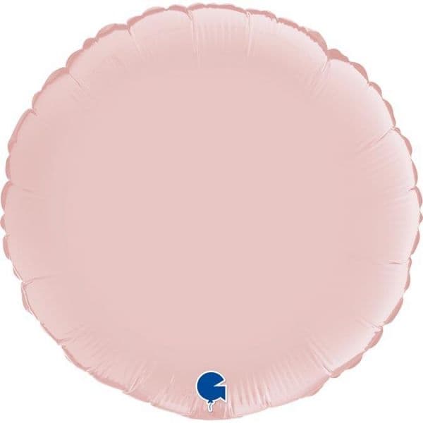 Grabo Balão Foil 18" Redondo Pastel Pink Satin - 461810005