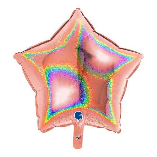 Grabo Balão Foil 18" Holográfico Estrela Glitter - 460019283