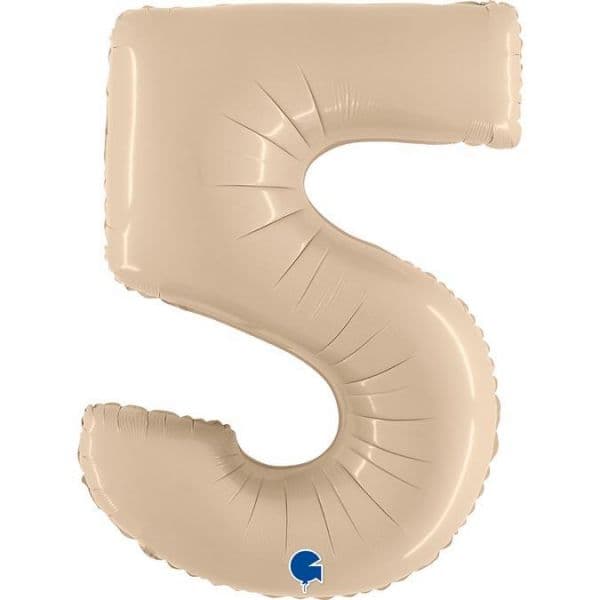 Grabo Balão Foil 40" Nº 5 Creme Satin - 464005001