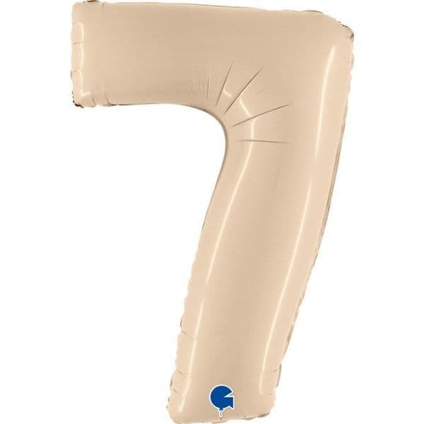 Grabo Balão Foil 40" Nº 7 Creme Satin - 464007001