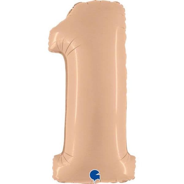 Grabo Balão Foil 40" Nº 1 Nude Satin - 464001002