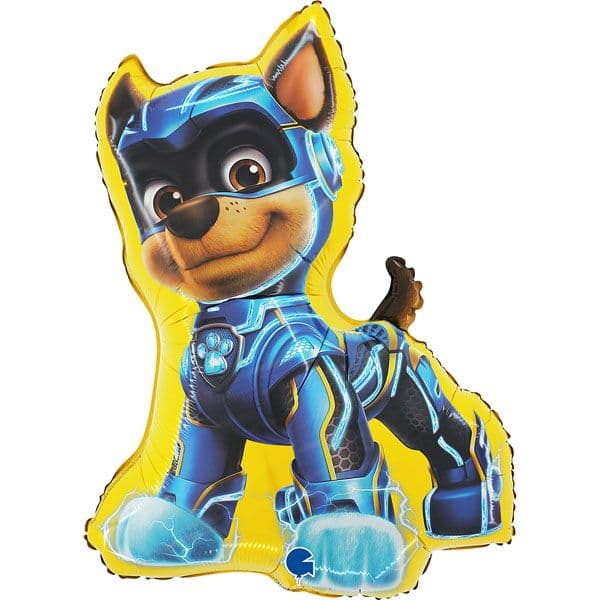 Grabo Balão Foil 24" Patrulha Pata Mighty Pups Chase Amarelo 1 un.